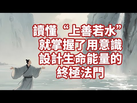 Understanding "The highest good is like water" is the ultimate method to "program" life energy wi...