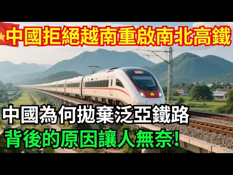 中國拒絕越南重啟“南北高鐵”，中國為何拋棄泛亞鐵路，背後的原因讓人無奈！#中國#工程#基建#重工#硬核#高鐵