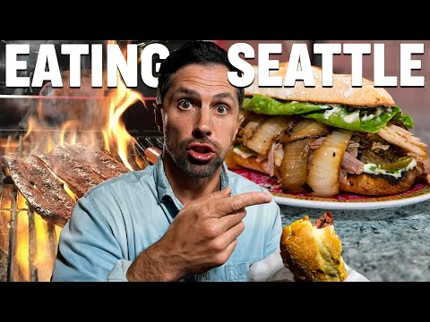 Trying 7 Iconic SEATTLE Street Foods in 24 Hours!