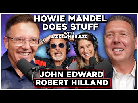 Psychic Medium John Edward & Robert Hilland of the FBI | Howie Mandel Does Stuff
