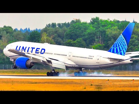 20 MINS LANDINGS & TAKEOFFS at MUC | 4K | Close Up Plane Spotting at Munich Airport (2023)