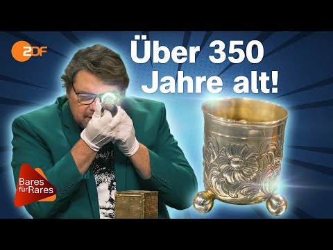 Kelch räumt ab! Silberbecher aus dem 17. Jahrhundert lässt die Preise überquellen | Bares für Rares