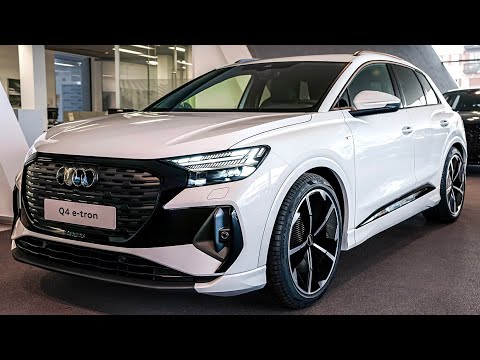 2024 Audi Q4 e-tron S line - Exterior and Interior Walkaround