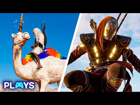 The 20 WEIRDEST Unlockables in Assassin's Creed Games