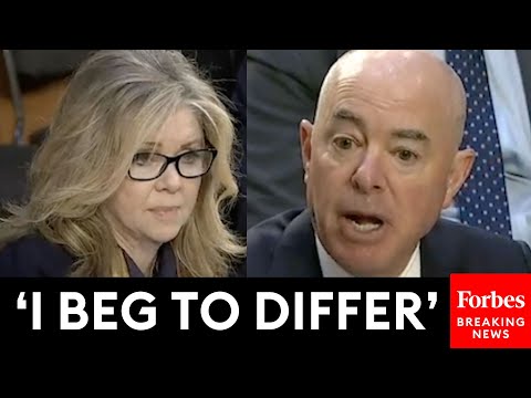 Marsha Blackburn Hammers Mayorkas Over Porous Border, Human Trafficking