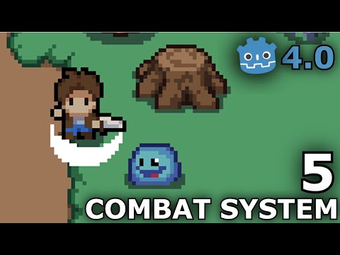 How to Create a COMBAT SYSTEM in Godot 4 (step by step)