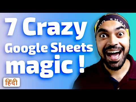 7 New Google Sheets Tricks in 2025 🤯🔥