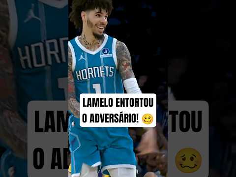 LAMELO TIROU O AYTON PRA DANÇAR 🕺 E MATOU A BOLA DE 3! 👌 #NBA #LaMelo #shorts