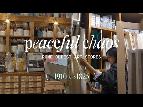 Lost in Rome's Oldest Art Stores