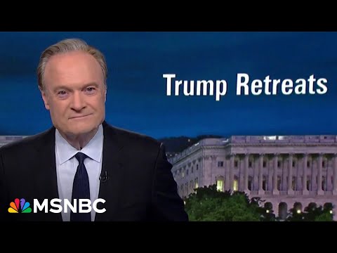 Lawrence: Retreating on tariffs 'confused illiterate clown' Trump admits he's too weak to do his job