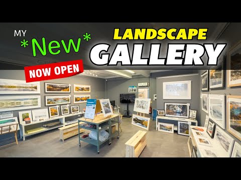 My NEW Landscape GALLERY is OPEN!!