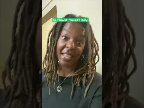 Trying traditional Namibian foodβ¦Mopane worms and all!