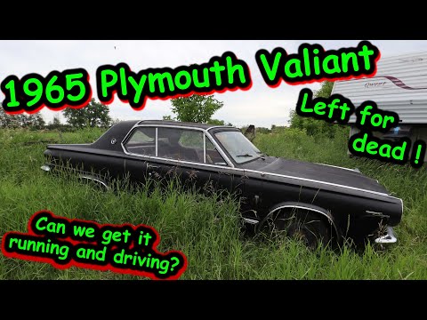1965 Plymouth Valiant Signet parked for years, will it run and drive?
