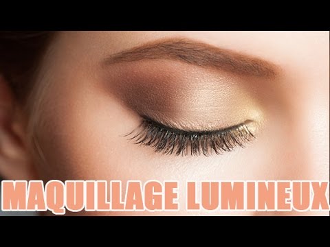 Tuto maquillage yeux et visage lumineux pour un effet bonne mine