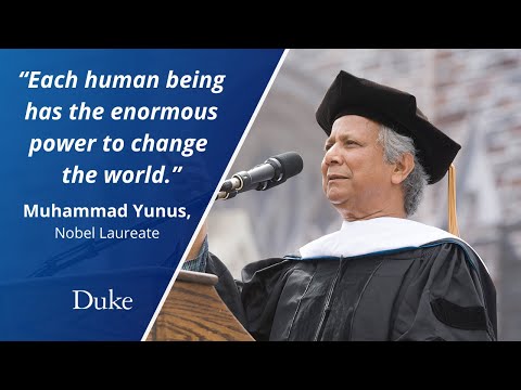 Muhammad Yunus at Duke University