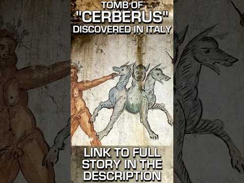 TOMB OF CERBERUS DISCOVERED  #ancienthistory #romans #archaeology