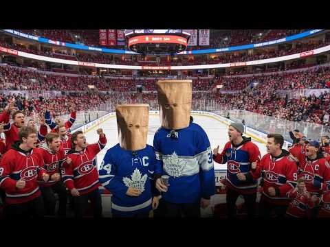 We Survived the Greatest Rivalry in Canada! (Leafs vs Canadiens)
