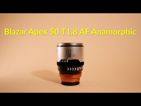 The Blazar Apex 50 T1.8 Autofocus Anamorphic Lens! Is it better than the Sirui?