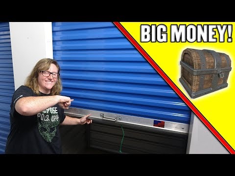 Dead Mans Treasure Chest LOADED With BIG MONEY! I Bought an Abandoned Storage Unit and Found This