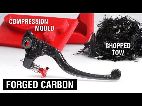 Make Forged Carbon Fibre Parts Using Compression Moulding