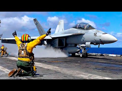 The COOLEST Thing That Happens on a US Aircraft Carrier Will Blow Your Mind!