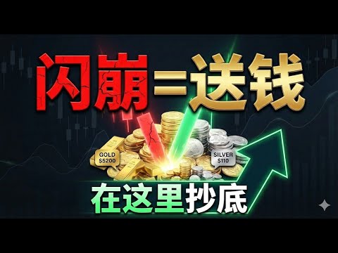 💥金融核爆！黃金白银閃崩真相：華爾街最狠的「大清洗」！現在是最後上車機會？