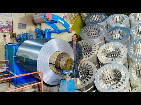 Incredible Mass Production of Fan Armature in The Factory | Skills Panda 2.0
