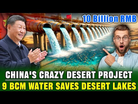 UNBELIEVABLE! China Saved a Desert Lake with 9 Billion Cubic Meters of Water | This Shocked Everyone