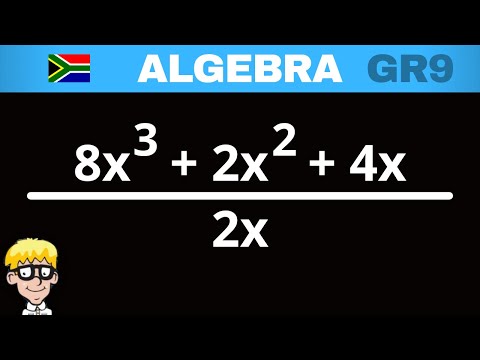 Division of Algebraic Expressions grade 9