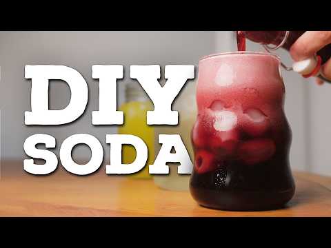 How to Make NATURAL SODA using Ginger Bug (Sprite, Fanta & More!)