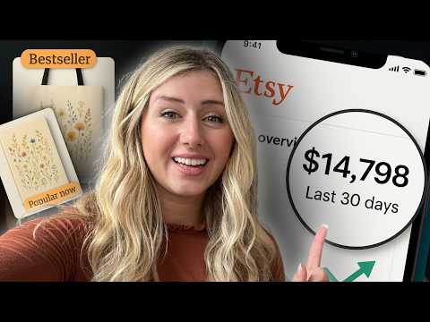 What to Sell on Etsy ($10K/m Shop Ideas)