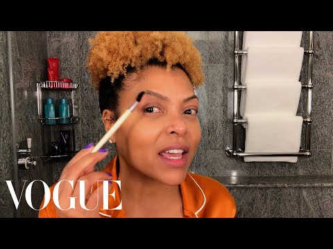 Taraji P. Henson’s Guide to Defined Curls & Post-Flight Skin Care | Beauty Secrets | Vogue