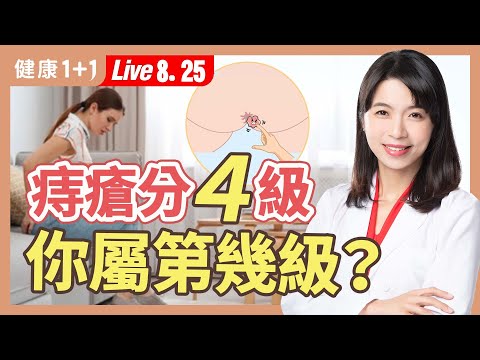 痔瘡會自行好轉嗎？上廁所一動作超危險，４招自救遠離痔瘡；為什麼吃很多菜還會便祕？原來吃菜有訣竅！|（2023.08.25） 健康1+1 · 直播