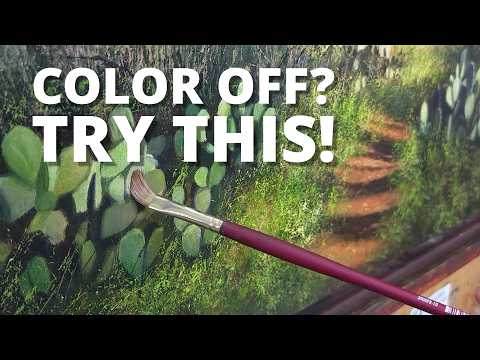 The GLAZING technique every landscape painter should know