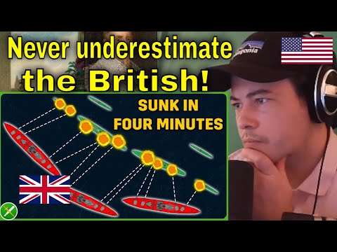 American Reacts 3 British Battleships Ambush Italian Fleet - Battle of Cape Matapan