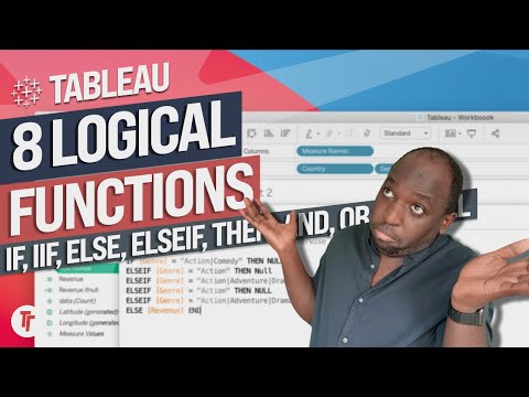 The IF, THEN, ELSE, ELSEIF, IFNULL, IIF, AND & OR functions in Tableau