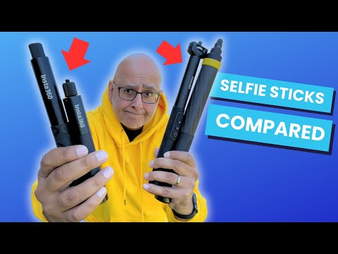 Insta360 Invisible Selfie Stick Review: Five 360 Camera Sticks COMPARED