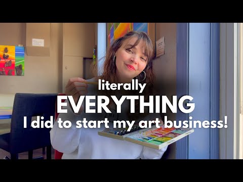 How These 5 Income Streams Started My Art Business!