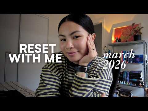 MARCH RESET 💰 budget reset, check-in, monthly favourites + wishlist