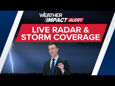 Live radar | Isolated severe storm potential Monday night
