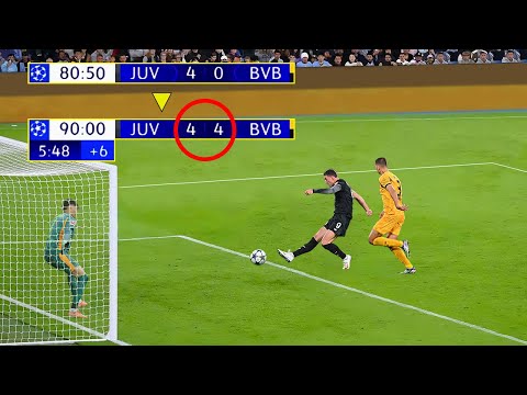 Never Give Up Moments In Football