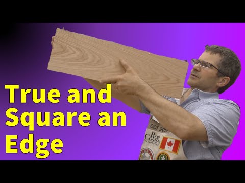 Hand Planing Wood - Square an Edge (2020)