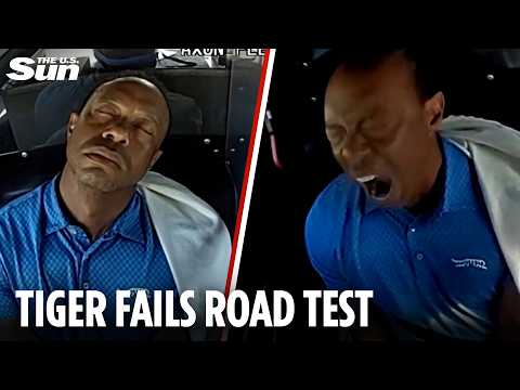 Tiger Woods bodycam footage in full after DUI crash