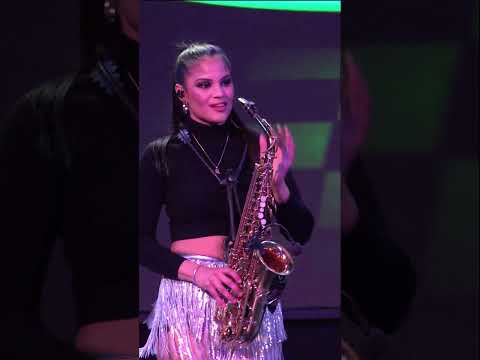 Pretty Saxophone Girl