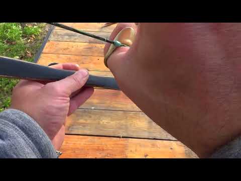 And how the Ancestors shot powerful bows with their thumbs. The correct archer's ring