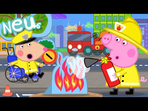 Peppa-Wutz-Geschichten 🔥 Die Mini-Stadt 🏥 Videos für Kinder