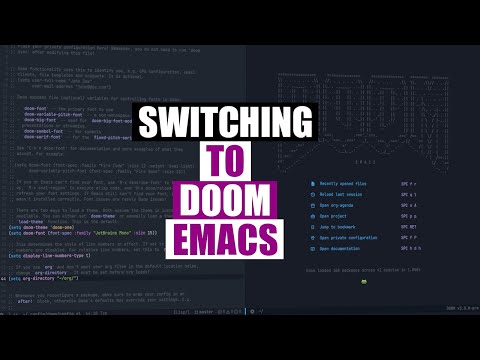 Getting Started With Doom Emacs