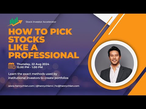 Live Webinar Announcement: How to Pick Stocks like a Professional