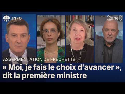Christine Fréchette sworn in: the opinion of Emilie Nicolas, Josée Legault and Christian Dufour