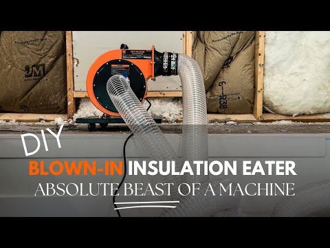 Blown-In Insulation Removal - How To Build The Ultimate DIY Insulation Vacuum